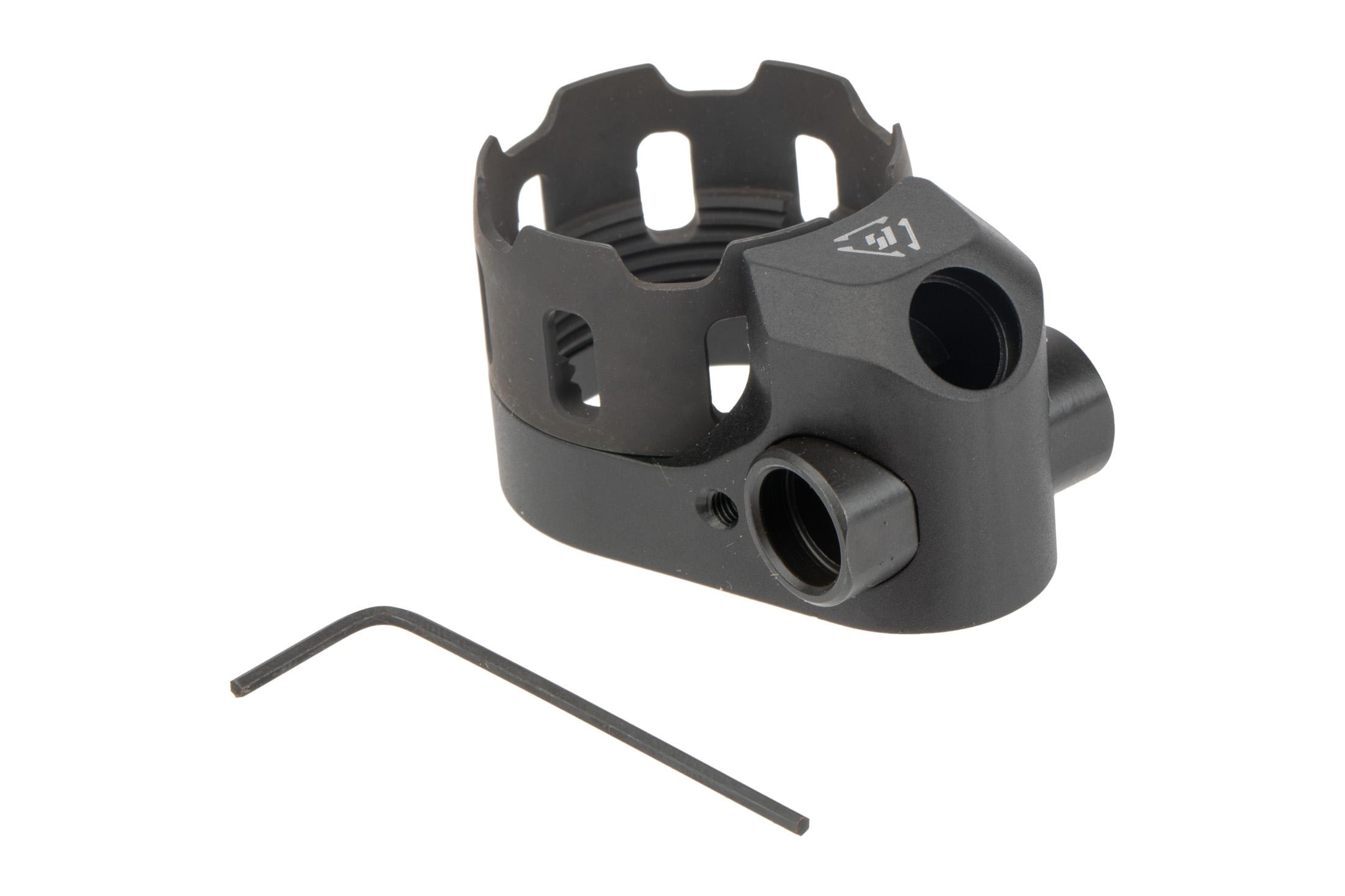 Strike Industries TRIBUS Enhanced AR-15 Castle Nut and End Plate - Black
